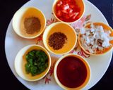 A picture of step 2 of Healthy tasty Brown chickpea chat.