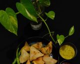 A picture of step 5 of Cheese paneer mini samosa.