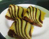 Foto langkah ke 7 dari resep Bolu macan (Tiger cake 🐯).