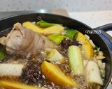 Hình bước làm 2 của món Bossam thịt luộc kiểu Hàn 🇰🇷