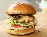 Foto langkah ke 8 dari resep Cheese Burger.