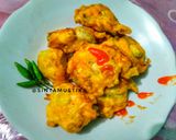 Foto langkah ke 4 dari resep Bakwan pedas isi bakso.