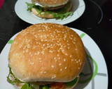 Foto del paso 4 de la receta: Hamburguesas con rúcula y queso de cabra