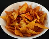A picture of step 3 of Peri peri Nachos.