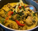 รูปขั้นตอนการทำที่ 4 ของ แกงเขียวหวานไก่