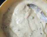 A picture of step 5 of Moong dal idli.