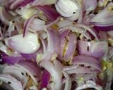 A picture of step 2 of Shahi Paneer.