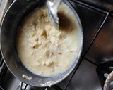 A picture of step 5 of Banana halwa.