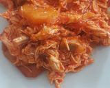 Foto del paso 5 de la receta: Ropa vieja de pollo con sofrito de tomate