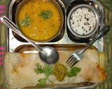 મસાલા ઢોંસા & સાંભાર-ચટણી😋(dosa recipe in gujarati) રેસીપી સ્ટેપ9ફોટો