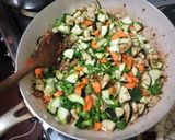 A picture of step 3 of Minced stew😋.
