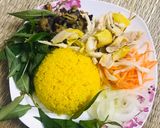 Hình bước làm 3 của món Cơm gà Hội an