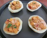 A picture of step 4 of Paneer Tikka Stuffed Potatoes.