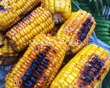Foto langkah ke 4 dari resep Jagung Bakar Barbeque cukup 5 menit.