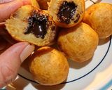 Foto langkah ke 5 dari resep Pilus ubi isi coklat.