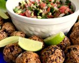 Foto del paso 7 de la receta: Falafel de frijol negro a la mexicana