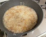 A picture of step 3 of Fried Beef and Shrimp Rice on the Table.