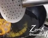A picture of step 2 of Achappam or Kerala Rose Cookies.