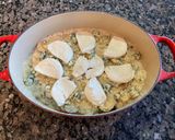 A picture of step 4 of Scalloped Potatoes.