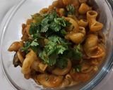 A picture of step 5 of Masala macaroni.