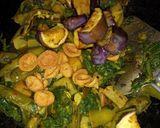 মূলো- পালং- বড়ি ঘন্ট (mulo palang bori ghonto recipe in Bengali) রেসিপি ধাপ - 5 ছবি