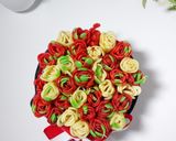 Foto langkah ke 7 dari resep Roti Jala Merah Putih.
