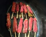 Une image de l'étape 3 de Brochettes de boeuf au fromage.
