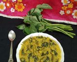 A picture of step 4 of Water Spinach Dalia.