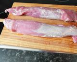 Foto del paso 1 de la receta Solomillo al vino. En monsieur Cuisine y sartén
