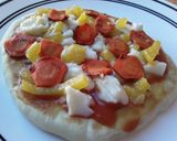 Foto del paso 3 de la receta: Pizza en pan turco🍕