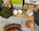 Foto del paso 1 de la receta: Pasta con chorizo