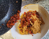 Foto del paso 6 de la receta: Hamburguesa de Garbanzos especiados, cebolla y pimiento rojo