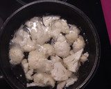 Foto del paso 1 de la receta: Buñuelos de coliflor y jamón