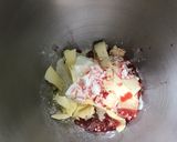 Une image de l'étape 3 de Pâte brisée à la crème et jus de cerise.
