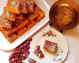 عکس مرحله 1 از دستور کیک شربتی