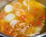 A picture of step 11 of Easy Malaysian Shrimp Noodle Soup.