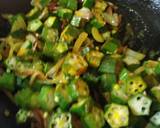 Jeera rice with bhindhi do pyaaza recipe step 3 photo