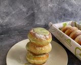 Foto langkah ke 8 dari resep Donat Matcha Discard Sourdough.