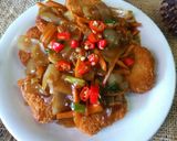 Foto langkah ke 5 dari resep Nugget Siram Saus Tiram.