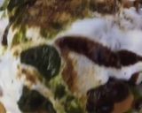 A picture of step 3 of Samosa chat.