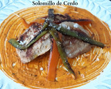 Foto del paso 6 de la receta: Solomillo de plancha con verduras asadas y mojo