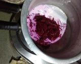 A picture of step 3 of Beetroot Barfi.