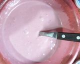 A picture of step 2 of Purple pancakes #4weekschallenge #charityrecipe.