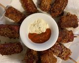 Foto langkah ke 7 dari resep Mini Corndog (Low carbohydrates) Versi DIET!.