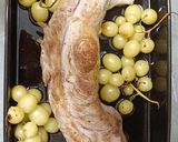 Foto del paso 4 de la receta: Solomillo al Pedro Ximénez con uvas y patatas a la mantequilla