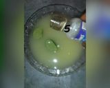 A picture of step 6 of Ginger and lemon moktails.