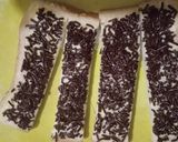 Foto langkah ke 4 dari resep Roti tawar coklat, keju panggang.