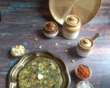A picture of step 7 of Corn Palak Paneer Paratha.