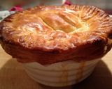 A picture of step 9 of Chicken, Leek and Bacon Pies.