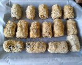 Foto del paso 6 de la receta: Croquetas de setas, queso azul y queso philadelphia sin bechamel